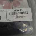 Stelle Leotard for Girls Black Ballet Dance Leotard Gymnastics Outfits with Bow Back (Toddler/Little/Big Kids) (6-7 Years)