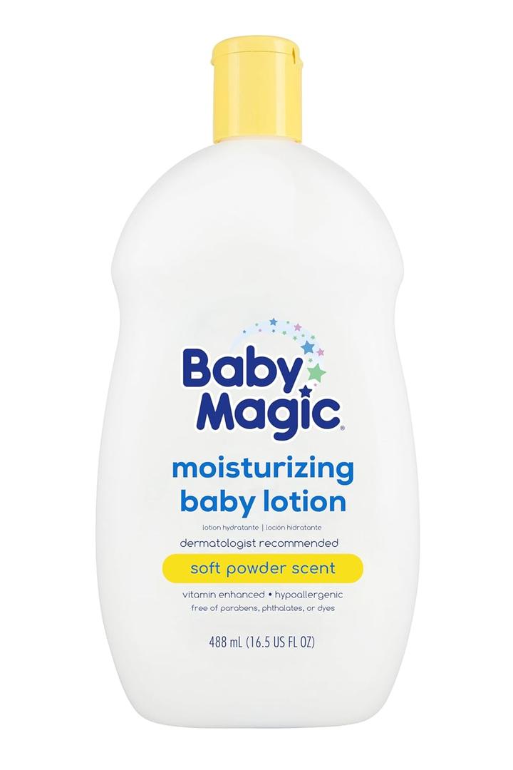 Baby Magic Original Moisturizing Lotion, Hypoallergenic, 16 fl oz. (16.5 Ounce (Pack of 1))