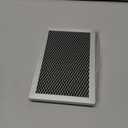 2 Pack Microwave Charcoal Filter Fit for GE JVM6175SK6SS, JVM6175EK6ES, JVM6175YK6FS, QVM7167RN8SS Microwave Replacement Part