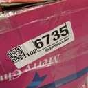 12FT Christmas Inflatable Outdoor Decoration, Huge Christmas Castle with Santa Snowman and Reindeer with Built-in LED Lights, Giant Blow Up House with Chimney for Xmas Decor Lawn, Yard, Party