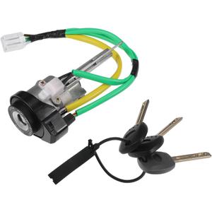 Ignition Lock Cylinder Switch with Keys No.819203LA10/81920-3LA10 - for Hyundai Azera 2008 Metal Silver Tone - 1 Set