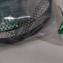 Metal Mesh Steel Basket, Oval Metal Wire Storage Organizer Baskets Multi Functional Kitchen Baskets Countertop Fruit Baskets Garden Harvest Basket for Picnic Decor Cabinet Home, Blackish Green