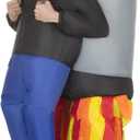 Morph Jet Pack Inflatable Costume Adult, Inflatable Jetpack Costume, Inflatable Rocket Costumes, Blow Up Costumes for Adults, One Size