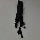 IRONTREE Music Stand - 2 in 1 Dual-Use Desktop Book Stand Folding Music Holder Portable and Lightweight with Clamp & Carrying Bag Suitable for Instrumental Performance (Black)