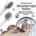 6 x FurBuddies (Abandoned Pets Charity 4-in-1 Pet Steam Brush Ultra Quiet Technology  Groom, De-Shed & Hydrate | Cool Mist, Self-Cleaning, UV Light, USB-C Rechargeable Grooming Tool for Cats & Dogs
