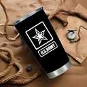 Army Insulated Tumbler - Great Engraved Gifts for Army Heroes!