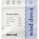 12-Pack Wind Down Sleep Patches with Chamomile to Support Restful Sleep – No Melatonin & No Latex – Wearable, Easy to Use for Adults - Sleepy Stickers