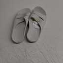 OOFOS Unisex-Adult Ooahh Slide Slipper (11 Women/9 Men, Cosmic Gray)