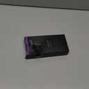 Amazon Basics Fast-Charging Car Charger, 1 USBC+1 USB-A +1 Built-in Coiled Cable USB-C, 60w, Black (43.38 x 34.30 x 74.87 mm)