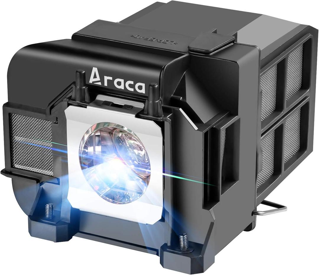 Araca ELPLP75 /V13H010L75 Projector Lamp with Housing for Epson PowerLite 1940W 1945W 1950 1960 1965 1955 EB-1945W EB-1960 Replacement Projector Lamp