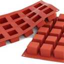 Silikomart SF105 Silicone Flex Mini Cube (15 Count)
