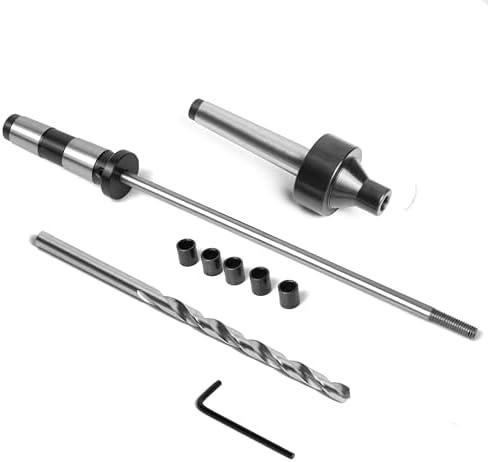 PM-002/MT1 Pen Mandrel Kit with 5pc Bush, 7mm Drill Bit and Mandrel Saver, MT1 for woodturning.