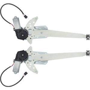 741-754 741-674 Front Left and Right Power Window Regulator with Motor Replacement for Ford Bronco 1981-1996 Replacement for Ford F350 Truck 1981-1997