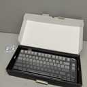 AULA S75 PRO Wireless Mechanical Keyboard with Screen&Knob, Tri-Mode Hot Swappable Gaming Keyboard 75%, Pre-lubed Switches, RGB Backlit, Side Printed PBT Keycaps, Creamy Sounding Computer Keyboards (Gradient Black)