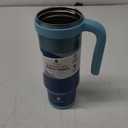 Manna Stainless Steel Groove Tumbler 40oz 1.2L  Blue