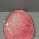 Yerliker 35 H Easter Egg Porch Decor Sign Easter Outdoor Decor Wooden Colorful Egg Standing Vertical Porch Sign for Front Door Indoor Outdoor Yard Garden Decor