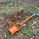 glorousamc Bulb Planter, Weeder, Sod Plugger, Flower Planting, Soil Sampler-5-IN-1 Lawn Tool and Garden Tool - Enhanced Bottom Edge for Easier Penetration, 33.5 InchA