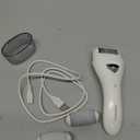 Electric Foot Callus Removers Rechargeable, Portable Electronic Foot File Pedicure Tools, Electric Callus Remover Kit, Professional Pedi Feet Care Perfect for Dead, Hard Cracked Dry Skin (001-white)