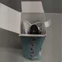 Leominor Water Flosser Pick for Teeth, 300ML Portable Oral Irrigator Upgraded Tank Removable,IPX7 Waterproof, Rechargeable Travel Teeth Cleaner, Professional Electric Flossing Machine (Black)