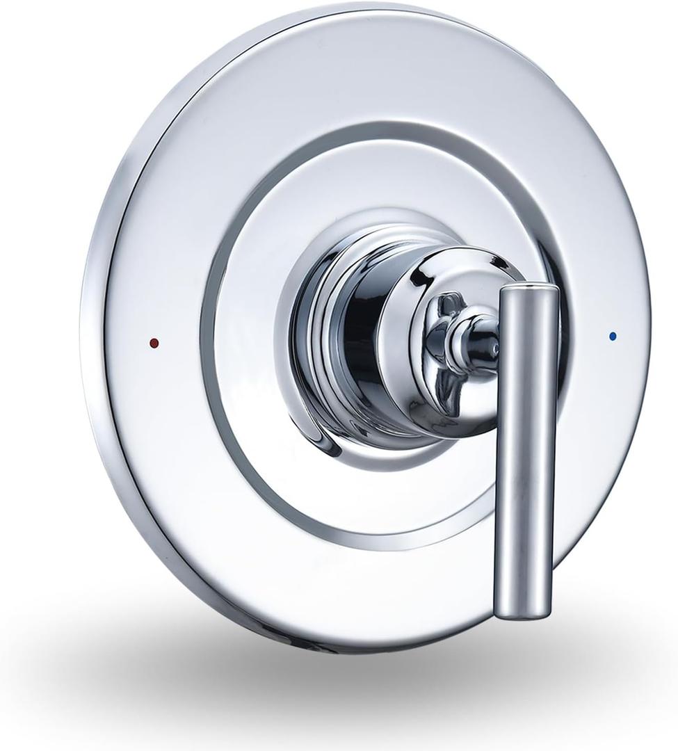 Replacement for Moen T2901 Gibson Posi-Temp Shower Valve Trim Kit, Chrome Shower Trim Kit