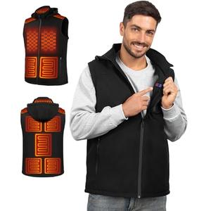 BEFAMALI Heated Vest for Men, with Concealed Switch Men's Electric Vests for Winter.XL