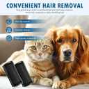 2PCS Deshedding Dog Brush,Dog Grooming Brush for Shedding, Pet Hair Removal Tool for Cats, Dogs, Horses, Easy Hair Removal for Pets