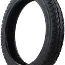 14 x 2.125 Tubeless Tire with Angled Valve14 inch Thickened Tubeless Tires Compatible with Electric Scooters, E-Bike 14x2.125/57-254 Folding Electric and more