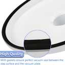 SP1106 Pool Skimmer Vacuum Plate Compatible with Hayward Swimming Pools Skimmers SP1082 1084 1085 1075, Pool Vacuum Skimmer Adapter Cover for Skim Vac Plate In-Ground Pools Skimmers Replacement Parts