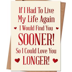 HEJOYN Valentines Day Gifts for Women Men, Valentine's Day Card for Him Her Husband Boyfriend Wife Girlfriend, Mens Valentines Day Gifts, 3 Pack