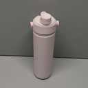 ENCOOL Insulated Water Bottle with Straw Stainless Steel Water Bottle, Leak-Proof, BPA-Free, Double Wall Vacuum Keeps Cold for 24 Hours for Sports, Travel, School (26 oz, Cotton Candy)