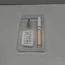 Finishing Touch Flawless Dermaplane Glo Sonic Lighted Facial Exfoliator, Electric Vibrating Dermaplane Razor for Dermaplaning, Facial Hair Removal, 6 Replacement Heads (1 Count (Pack of 1))