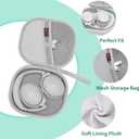 XANAD Hard Case for Bose QuietComfort, QC Ultra, QC 45, QC 35, QC45 SE, QC SE or Skullcandy Crusher Evo, Hesh ANC, Hesh Evo, Crusher ANC 2, Crusher, Riff 2 Noise Headphones (White)