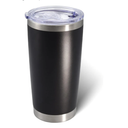 AIANJI 20oz Tumbler Bulk Stainless Steel Tumblers with Lid Vacuum Insulated Double Wall Travel Coffee Mug Powder Coated Tumbler Cup for Hot and Cold Drinks(Black, 2pack)