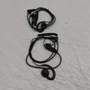 1-Wire C-Hook Swivel Earpiece with in-line Microphone