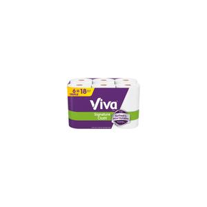 VIVA! Signature Cloth Paper Towel Roll (12-Pack-129-Sheets Per Roll)