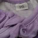 Infant Newborn Baby Girl Clothes Onesies for Baby Girl Long Sleeve Ruffle Baby Clothes with Headband (Preemie, Purple Flower) PR