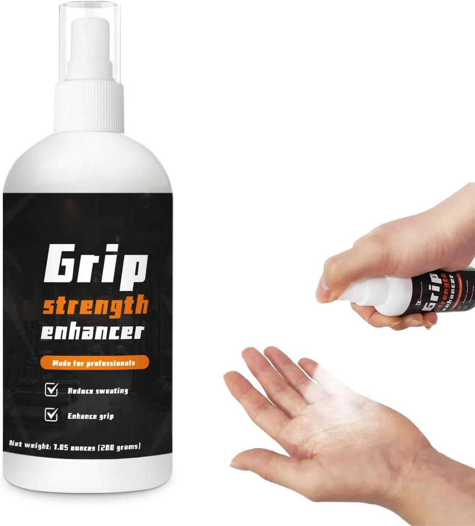 Sports Hand Grip Spray 100ml- Boost Performance, Enhance Control and Maximize Grip - for Athletes: Tennis, Basketball, Baseball, Weightlifting, Pole Dancing, Golf, etc