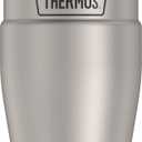THERMOS Stainless King Vacuum-Insulated Travel Tumbler, 16 Ounce, Matte Steel