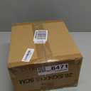 Gold Lion Gear Restaurant Check Presenters - Guest Check Card Holder with Gold Thank You Imprint - 5.5" x 10" Black 20 Pack, Standard Server Book - Waitress Book