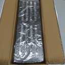 Metal 4 Pack Magnetic Spice Storage Rack Organizer for Refrigerator and Oven, Black Fridge Organizers and Storage