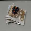 3 Packs OLEBAND Case Fit for Airpod 1st/2nd Generation with Cute Bling Keychain,iPods Silione Cover Compatible for Apple Air pod/iPod 2 and 1 Gen Case,LED Visible,for Women and Girls,Milk Tea