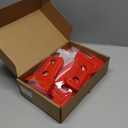 Door Hinge Cover Trim Exterior Accessories Decoration for 2018-2025 Jeep Wrangler JL JLU Sport Sahara Freedom Rubicon Unlimited & Gladiator JT 2-Door and 4-Door (Red 8PCS)