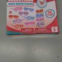 JOYIN 32 Packs Valentines Day Shade Glasses with Gift Cards Heart Shaped Shutter Heart Glasses Valentines Day Accessories for Kids Party Favor Classroom Exchange Prize Supplies