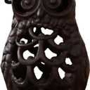 Vintage Candle Lantern, Owl Candle Holder Decorative Candle Lanterns Vintage Cast Iron Lantern Candle Lanterns Decorative Indoor