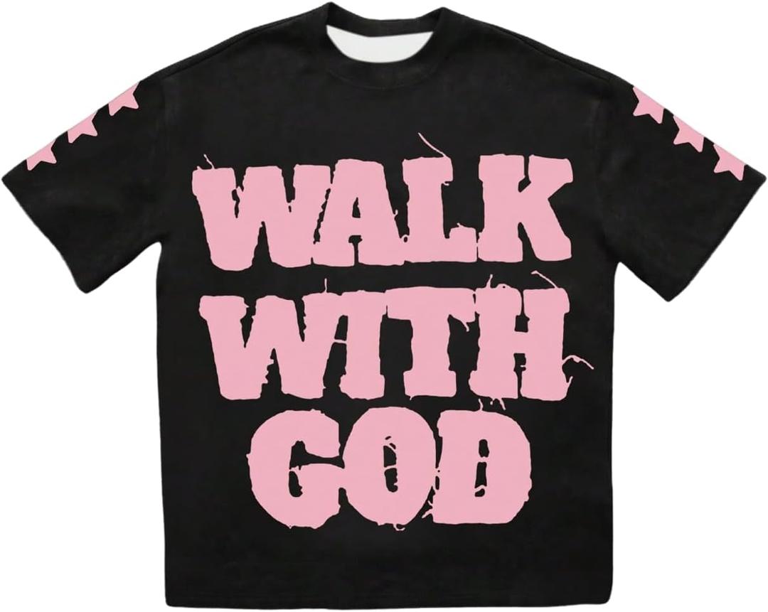 SOLY HUX Women's Letter Graphic Tees Crew Neck Short Sleeve Summer Tops Funny Tshirts Streetwear (M)