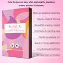 Hair Remover Cream for Face, 15 Minutes - Facial Hair Removal for Women, Hair Removal Trilogy Kit for Coarse, Fine and Stubborn Hairs, Removes Hair from Chin, Upper Lip & Sideburns (1 Set)