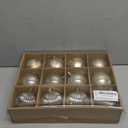 12 Pcs Christmas Ball Ornaments 3.15'' Shatterproof Plastic Hanging Balls Christmas Tree Decoration Ornaments for Xmas Holiday Party Wedding Decor - Champagne