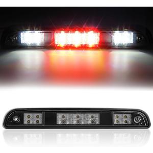 3rd Third Brake Light for 1992 1993 1994 1995 1996 1997 Ford F150 F250 F350 Bronco High Mount Stop Light Assembly LED Smoked Cargo Lamp Accessories