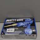 Electric Water Gun for Adults Kids: Powerful Squirt Gun, Automatic high Powered Pressure Blaster watergun with Realistic Led Muzzle Flame,28-32 FT Range，Perfect Summer Gift Toys for Age 8-12