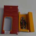 Our Lady of Guadalupe Statue Resin Figurine with Prayer Gift Box, 4 Inch